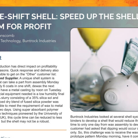 One-Shift Shell: Speed up the Shell Room for Profit